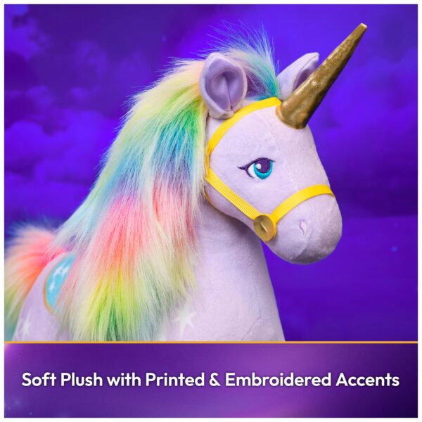 Unicorn Academy Official Wildstar Plush Toy, Unicorn Stuffed Animal for Girls - Image 5