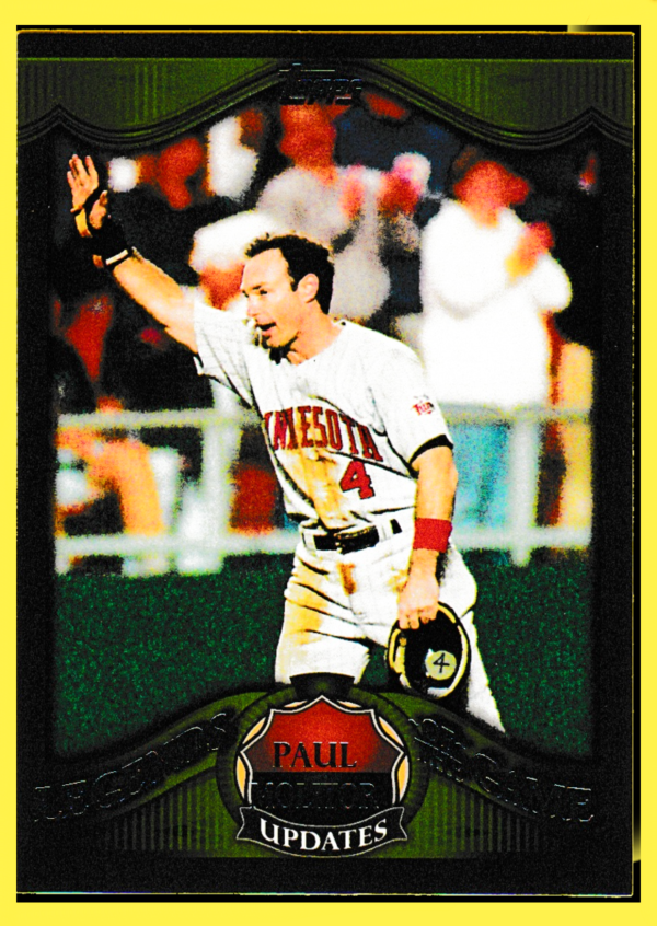 2009 Topps LGU24 Paul Molitor - Oldest Player Ever With 200 Hit Season - Twins