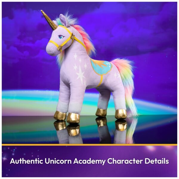 Unicorn Academy Official Wildstar Plush Toy, Unicorn Stuffed Animal for Girls - Image 7