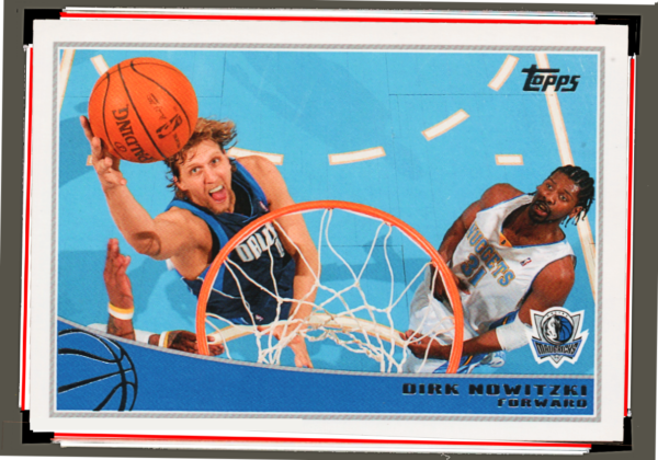 2009 Topps #52 Dirk Nowitzki – Dallas Mavericks Forward Collectible