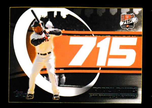 Barry Bonds 2006 Topps Home Run History #715 HR Record Breaker - S.F. Giants