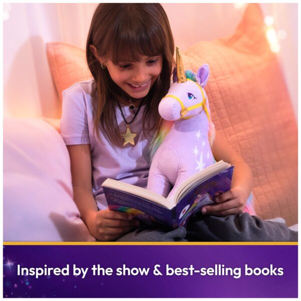 Unicorn Academy Official Wildstar Plush Toy, Unicorn Stuffed Animal for Girls - Image 8
