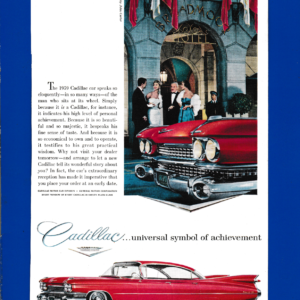 1959 Series 62 Cadillac... Universal Symbol of Achievement