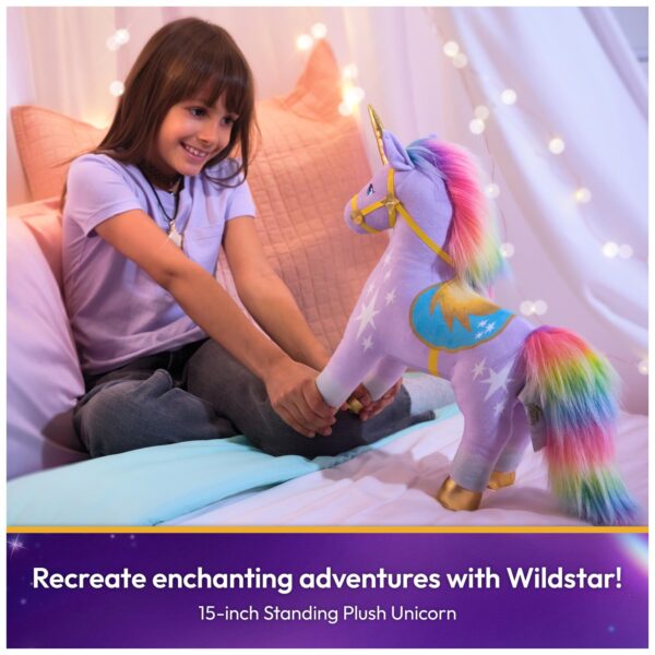 Unicorn Academy Official Wildstar Plush Toy, Unicorn Stuffed Animal for Girls - Image 9