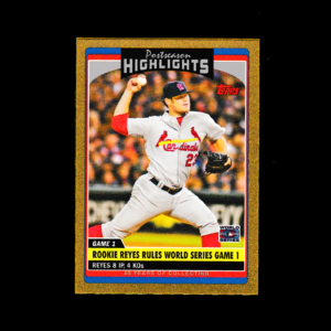 2006 Topps Update #UH198 Anthony Reyes - Gold Parallel (#682/2006) - Yankees