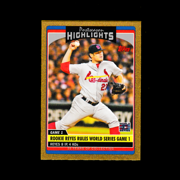 2006 Topps Update #UH198 Anthony Reyes - Gold Parallel (#682/2006) - Yankees