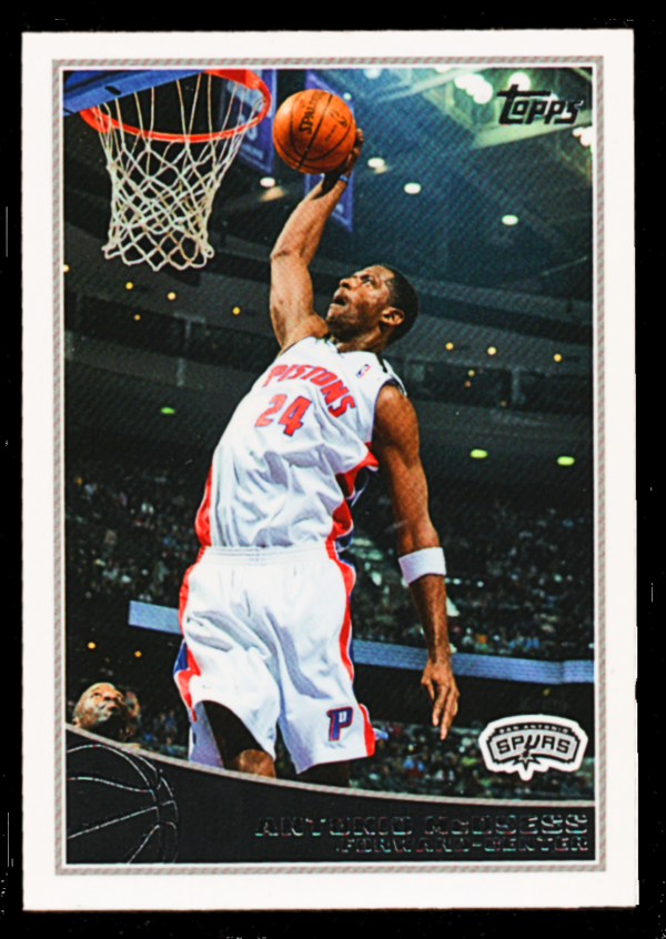 2009 Topps NBA - #77 Antonio McDyess - San Antonio Spurs Forward Collectible