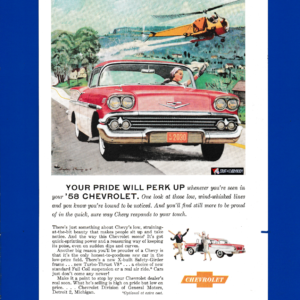 Your Pride Will Perk Up in a ’58 Chevrolet
