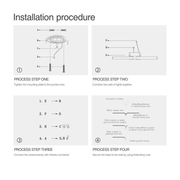 Elegant 14W LED Vanity Light - 4000K for Makeup & Bathroom, Anti-Glare, Black - Image 4