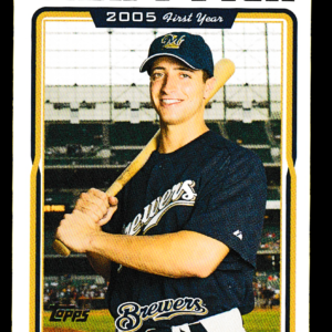 2009 Topps UH313 - Ryan Braun Draft Pick - Milwaukee Brewers