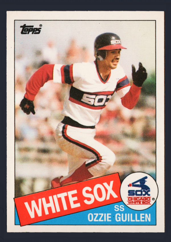 Vintage 1985 Topps Traded #43T - Ozzie Guillen Rookie Card (RC) - White Sox