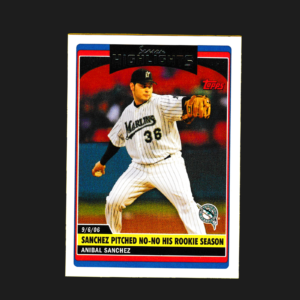 2006 Topps UH174 Anibal Sanchez - Pitched No-Hitter HIs Rookie Season - Marlins