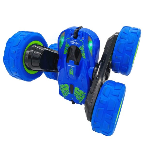 Threeking RC Stunt Cars Remote Control Car Double-Sided Driving 360-degree Flips - Image 5