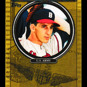 2007 Topps DS23 Warren Spahn- Decorated Purple Heart & Bronze Star Army - HOF
