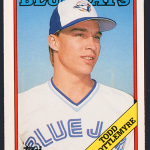 Vintage 1986 Topps Traded #116T - Todd Stottlemyre Rookie Card (RC) - Blue Jays