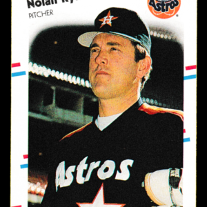 1988 Fleer 455 Nolan Ryan - Houston Astros
