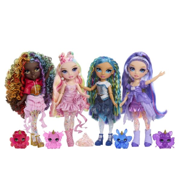 Rainbow High Rainbow Shimmers with Slime Kit – Bella, Pink 11” Fashion Doll - Image 2