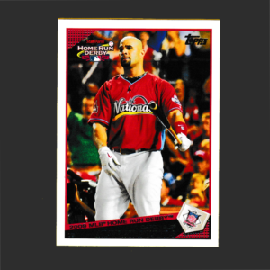 2009 Topps UH300 Albert Pujols - Home Run Derby - St. Louis Cardinals