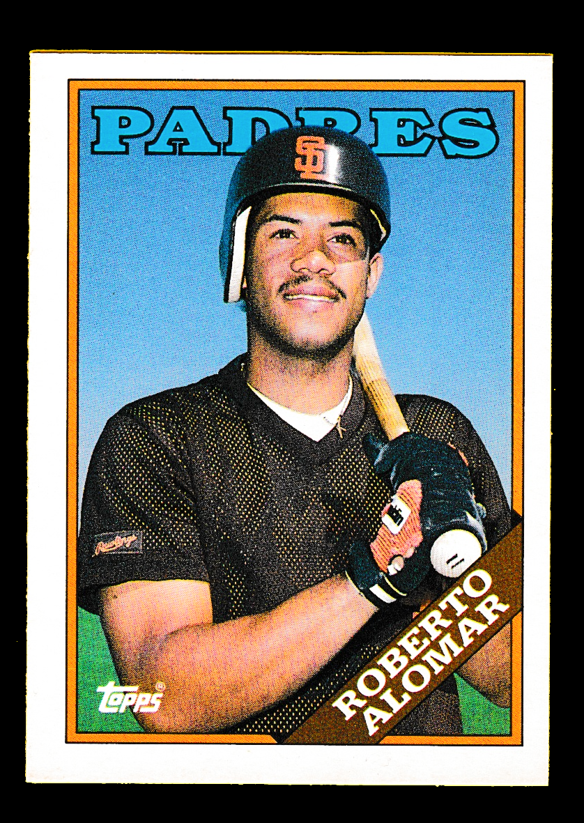 1988 Topps Traded 4T Roberto Alomar - Rookie Card (RC) - San Diego Padres