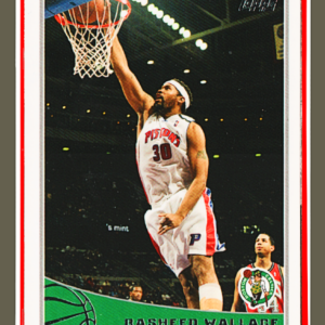 2009 Topps NBA - #76 Rasheed Wallace - Boston Celtics Forward-Center Collectible
