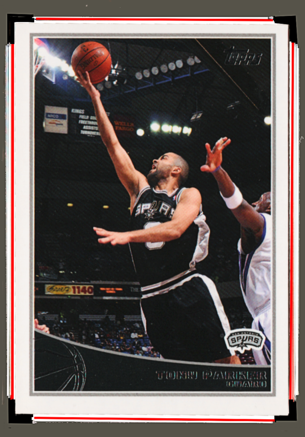 2009 Topps NBA - #271 Tony Parker - San Antonio Spurs Guard Collectible