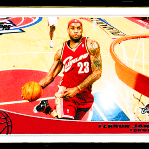 2009 Topps 42 LeBron James -Cleveland Cavaliers