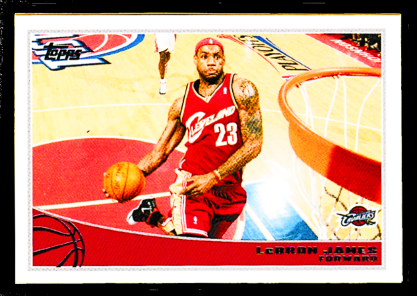 2009 Topps 42 LeBron James -Cleveland Cavaliers