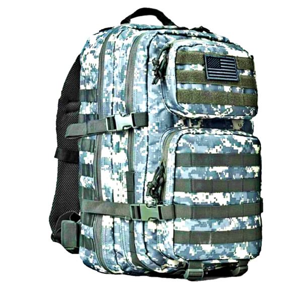 REEBOW GEAR Military Tactical Backpack Large Army 3 Day Assault Pack Molle Bag - Image 2