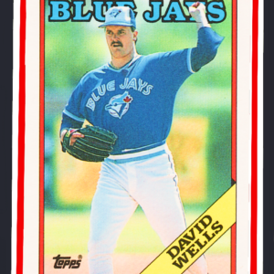 1988 Topps Traded #128T David Wells Rookie Card (RC) - Toronto Blue Jays