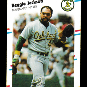 1988 Fleer #283 Reggie Jackson - Oakland Athletics
