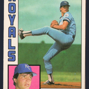Vintage 1984 Topps Traded #45T- Mark Gubicza RC- Pitcher, Kansas City Royals