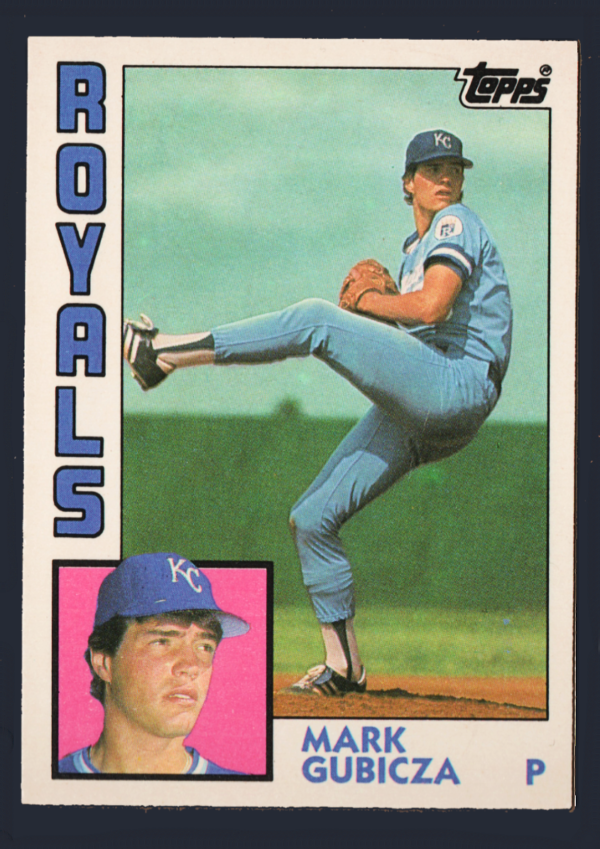 Vintage 1984 Topps Traded #45T- Mark Gubicza RC- Pitcher, Kansas City Royals