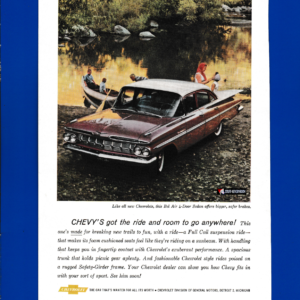 Chevy’s '59 Bel Air 4-Door Sedan Has the Ride and Room to Go Anywhere!