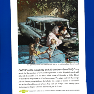 '59 Chevy Brookwood Wagon Holds Everybody and His Brother—Beautifully!