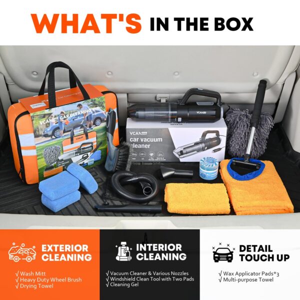 Budget-Friendly Car Detailing Kit– Affordable All-in-One Detailing Set - Image 2