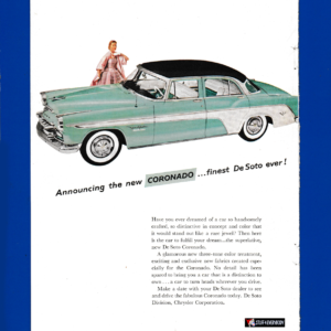 1955 De Soto Coronado Debuts in Style