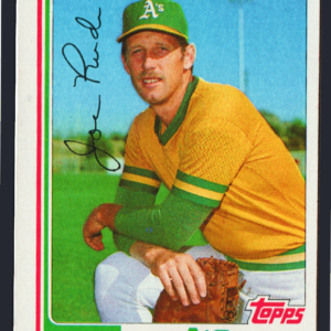 Vintage 1982 Topps Traded #102T - Joe Rudi - Oakland A's Veteran Outfielder