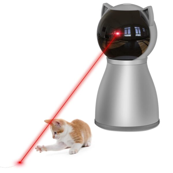 Laser Indoor Cat Toys - 4th Generation Random Trajectory Motion Activated Laser