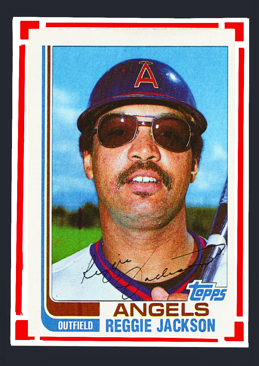 1982 Topps Traded #47T - Reggie Jackson - Los Angeles Angels