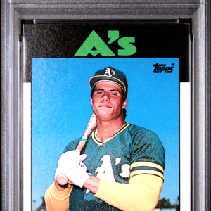 1986 Topps Traded - Jose Canseco 20T Rookie Card - PSA 8 NM-MT Athletics