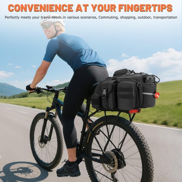 Affordable Rear Rack Saddle Bag – Shockproof, Waterproof & Easy Install - Image 6