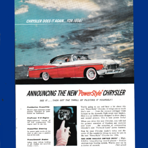 1956 Chrysler Windsor - Airplane Dashboards and Curbside Awe...