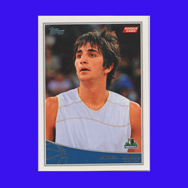 2009-10 Topps - #317 Ricky Rubio Rookie - Timberwolves