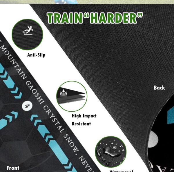 Affordable Soccer Training Mat 47"x32" | Improve Footwork & Ball Control - Image 4