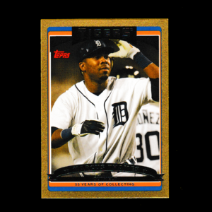 2006 Topps UH60 Marcus Thames - Gold Parallel (#1983/2006) - Detroit Tigers