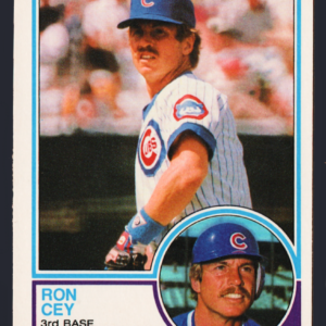 Vintage 1983 Topps Traded #19T - Ron Cey Chicago Cubs, 3rd Base