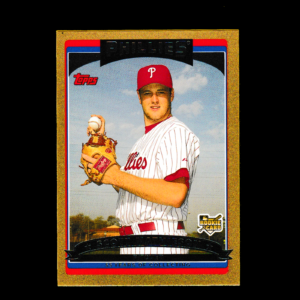 2006 Topps Update #UH139 Scott Mathieson - Gold Parallel (#829/2006) - Phillies