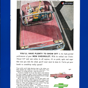 '58 Chevy Impala Convertible.. You’ll Have Plenty to Show Off