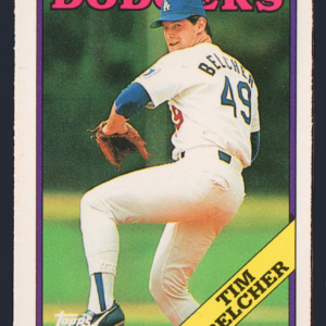 Vintage 1986 Topps Traded #12T - Tim Belcher Rookie Card (RC) - L.A. Dodgers, P