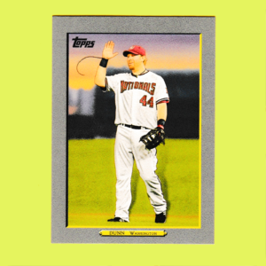 2008 Topps TR120 Adam Dunn - Prminent Baseball Players - Nationals